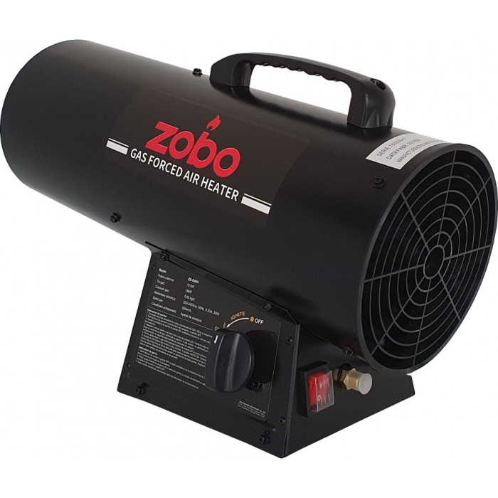 Zobo ZB-G40A aeroterma gaz 12kW, 230V, 500mc [2]
