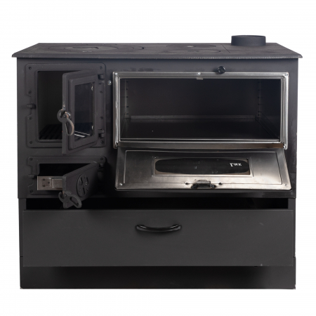 Soba pe lemne 9kW Grand Fantazia Lux, cos dreapta [1]