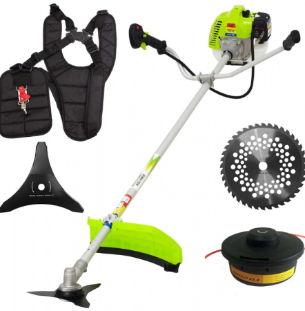 Set Motocoasa Micul Fermier GF-1311, 3.4CP + Cap cultivator + 3 Sisteme taiere, model nou [8]