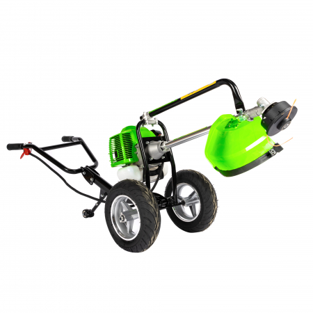 Motocositoare pe benzina cu roti Micul Fermier, 2T, pornire rapida, 3 accesorii [5]