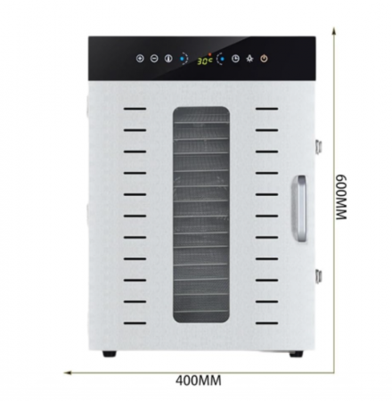 Deshidratoare - Deshidrator universal pentru alimente  16 tăvi din inox,  – Model FD-16