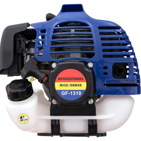Set Motocoasa Micul Fermier GF-1310 3.4CP +Cap Cultivator + 2 sisteme taiere, model nou [7]