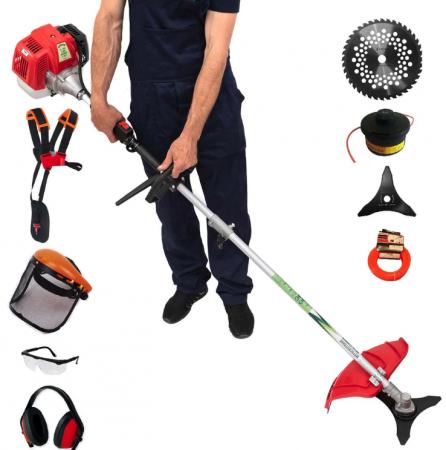 Set Motocoasa pliabila Micul Fermier CGS-430K, 4.76CP, + Cultivator [1]