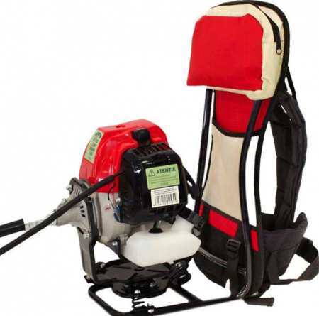 Set Motocoasa tip rucsac Micul Fermier BC430KF, 4.76CP, + Cap drujba [6]