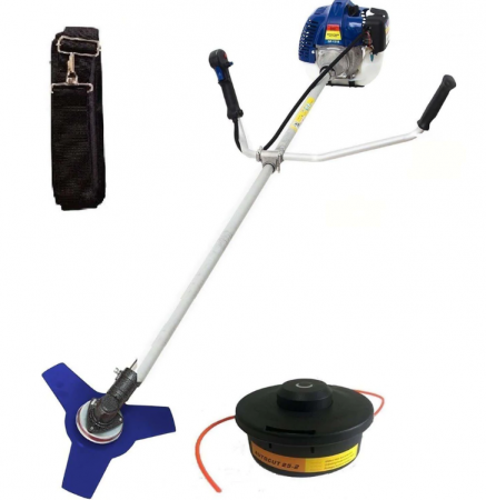 Set Motocoasa Micul Fermier GF-1310, 3.4CP + Prasitoare + Cultivator, model nou [4]