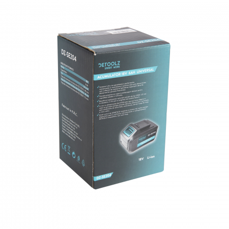DZ-SE204 Acumulator 18V/6AH Universal [5]