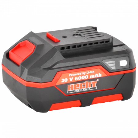 Scule si echipamente - Acumulator Li-Ion HECHT 001289BX, 20 V, capacitate 6 Ah, pentru masinile electrice Hecht