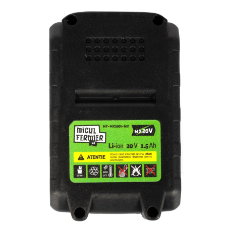 Acumulator Li-Ion Micul Fermier MF-MX3001-G01 – 20V, 1.5Ah, compact și performant [5]