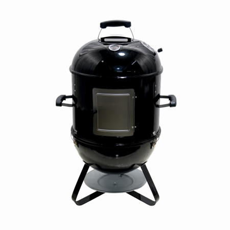 Afumatoare cu gratar pe carbuni KLUGMEISTER KY8560LD, material otel, diametru gratar 44 cm, dimensini 62x49x96 cm [2]