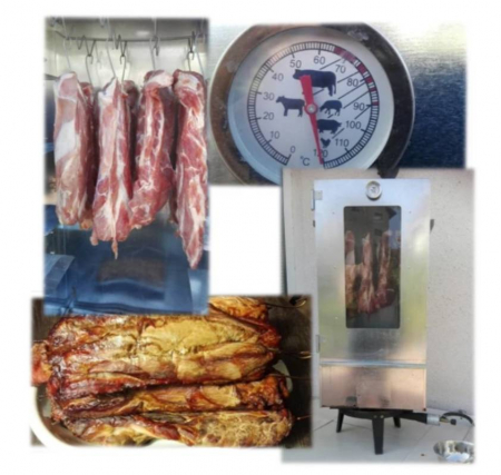 Afumatoare pentru carne / peste / carnati produse traditionale din tabla zincata [1]
