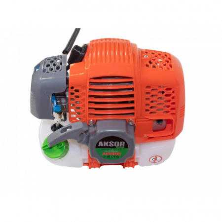 Motocoasa pe benzina Aksor A5500, 5.5 kW + Sistem de Blocare Disc, 55cc, 4 sisteme de taiere, Easy Starter [1]