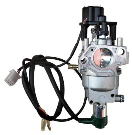 Carburatoare si accesorii - Ansamblu carburator P27 cu electrovalva si motor pas-cu-pas, 389-460cmc, soc automat, optional manual