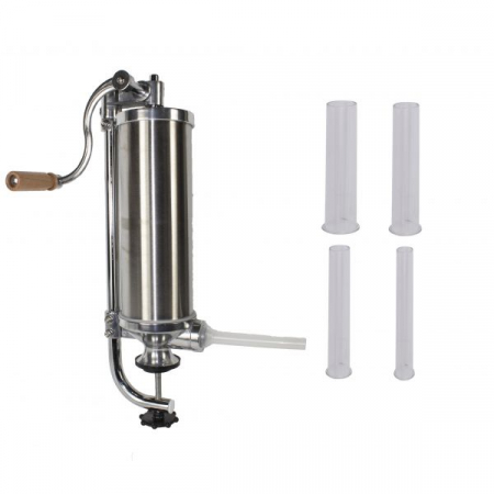 Aparate Uz Casnic - Aparat de facut Carnati Elefant KY-2005C, 2,5 kg, metal/inox, Vertical + 4 palnii, prindere de masa