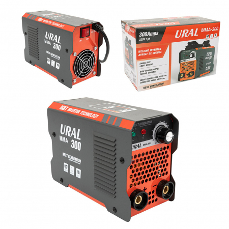 Accesorii aparate sudura - Aparat de sudura ( Invertor ) URAL MMA 300, Cablu 3m, Next Generation