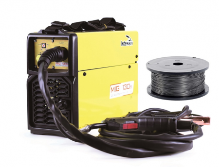 Aparate de sudura cu plasma - Aparat de sudura MIG 130s INTENSIV tip MIG-MAG + rola de sarma flux 1kg