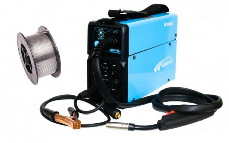 Aparate de sudura cu sarma cu gaz si fara gaz (tip MIG-MAG) - 53165 Aparat de sudura NOVO MIG 130 JASIC tip MIG-MAG + rola de sarma flux 1kg
