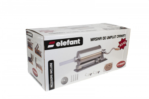 Aparat de umplut carnati Elefant KY-2010PA , inox alimentar, 4 palnii, 5,5Kg [7]
