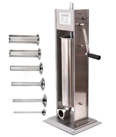 Aparat Umplut Carnati Profesional, 7KG, INOX, Elefant ML-S7, Vertical [1]