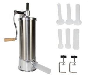 Aparat vertical de umplut carnati Elefant KY-2010 , inox alimentar, 6 palnii, 5,5Kg [1]