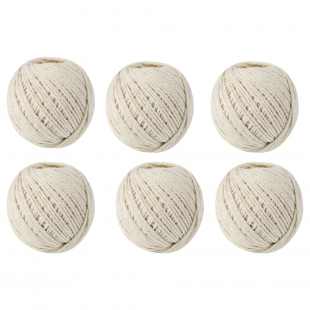 Unelte altoit/legat/ plantat - GF-2333 Ata bumbac 100gr alb natural (1buc=6pcs)