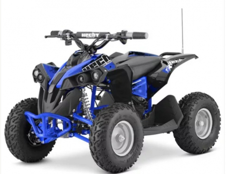 Alte vehicule electrice - ATV electric Hecht 51060 blue acumulator 36 v 12 ah viteza maxima 35 km h albastru capacitate max 70 kg