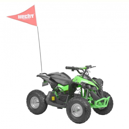 Alte vehicule electrice - ATV electric Hecht 51060 green acumulator 36 v 12 ah viteza maxima 35 km h verde capacitate max 70 kg