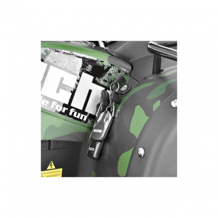 ATV electric Hecht 59399 Army, putere 2200 W, viteza max 45 km/h [8]