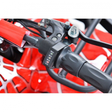 ATV electric pentru copii Hecht 56800 800 w 20 km h capacitate 60 kg display digital rosu [8]