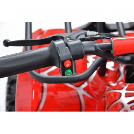 ATV electric pentru copii Hecht 56800 800 w 20 km h capacitate 60 kg display digital rosu [6]
