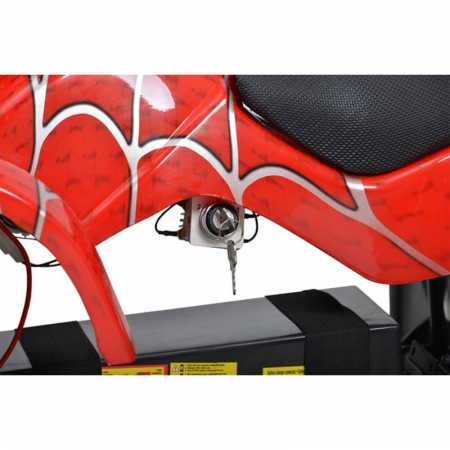 ATV electric pentru copii Hecht 56800 800 w 20 km h capacitate 60 kg display digital rosu [4]