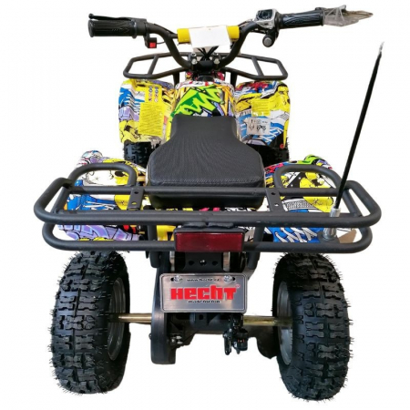 ATV electric pentru copii Hecht 56800 comic 800 w 20 km h capacitate 60 kg display digital [3]
