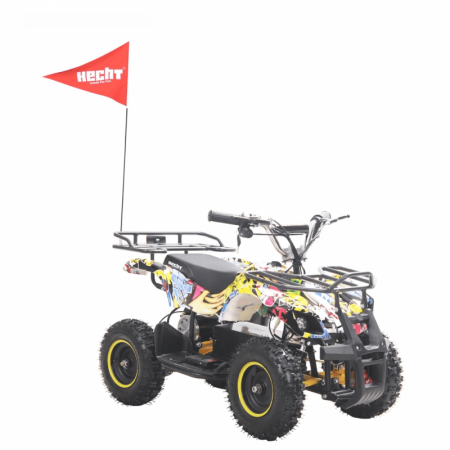Casa, gradina si ferma - ATV electric pentru copii Hecht 56800 comic 800 w 20 km h capacitate 60 kg display digital