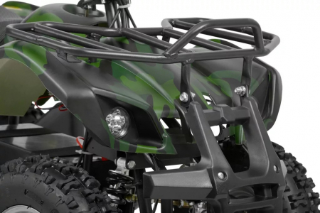 ATV electric pentru copii Hecht 56801 800 w 20 km h capacitate 60 kg display digital verde [10]