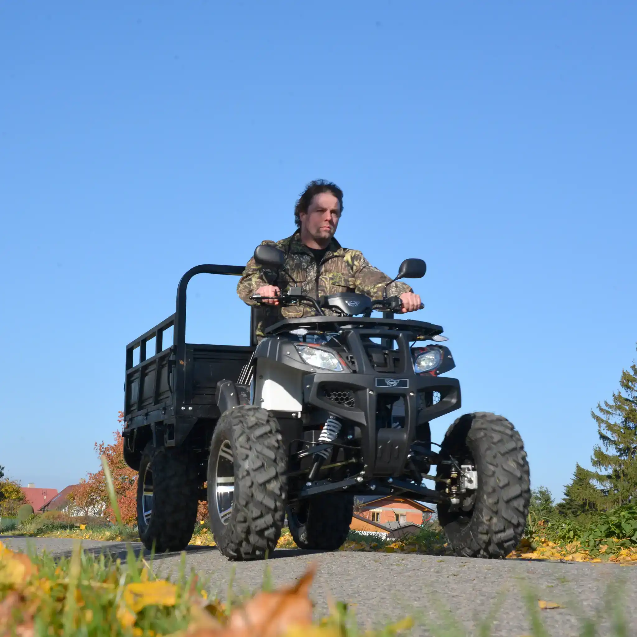 ATV electric utilitar HECHT FARMIS, 3000 W, 72V / 52Ah, benă basculantă [6]