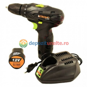Bormasini / Masini de gaurit - Autofiletanta 2 Acumulatori STROMO SA-12Li, 12V, 10mm, 1300Rpm, Masina gaurit Insurubat