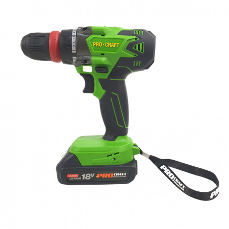 Autofiletanta Procraft Industrial PA18Li DFR Extra, 18V, 2 Ah, 350-1200 rotatii + Prelungitor flexibil [1]