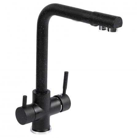 GF-2250 Baterie 3 cai pentru filtru apa, osmoza inversa, neagra [3]