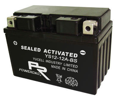 Accesorii pentru ATV - BATERIE - ACID - PREACTIVATA - MF - 12V 12Ah - YTX12-BS (150x87x130)