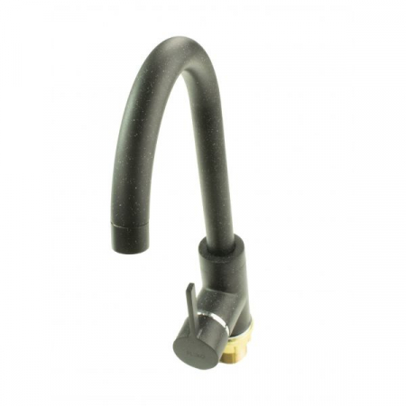 Baterie Fleko FZXC-MD410, Negru, pentru bucatarie, monocomanda , cartus ceramic 40mm [2]
