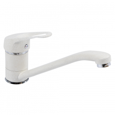 GF-2249 Baterie monocomanda pipa mobila 226mm alb [1]