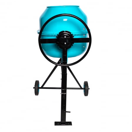 Betoniera Detoolz 160L, 1000W, cu roti si coroana de fonta [9]