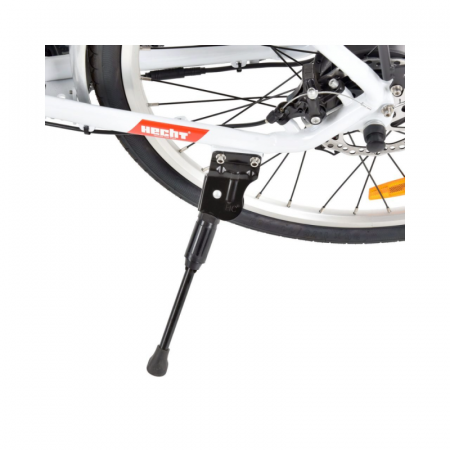 Bicicleta electrica Hecht prime white cu sasiu din aluminiu schimbator shimano acumulator 36 v [6]