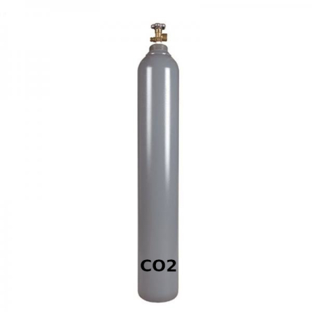 Accesorii sudare - Butelie metalica 10L 200 Bar gri cu 7.5kg CO2