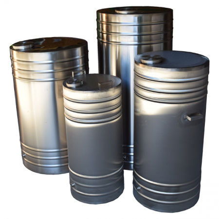 Butoi din inox cu capac 180L [4]