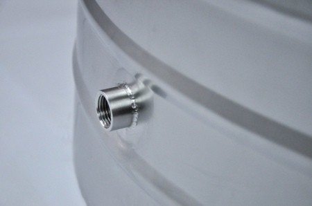 Butoi din inox cu capac 300L [5]