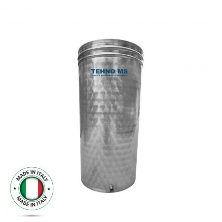 Aparate Uz Casnic - BUTOI DIN INOX ITALIA CU CAPAC FLOTANT BUSONAT SI CANEA 100L