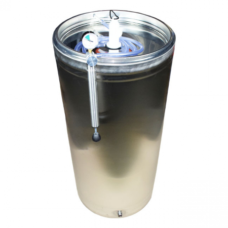 Aparate Uz Casnic - Butoi INOX cu capac flotant 102 L