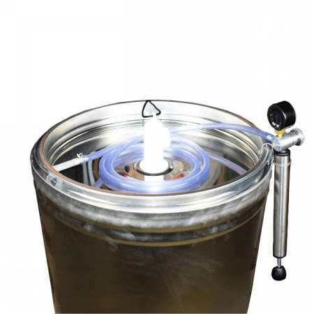 Butoi INOX cu capac flotant 102 L [1]