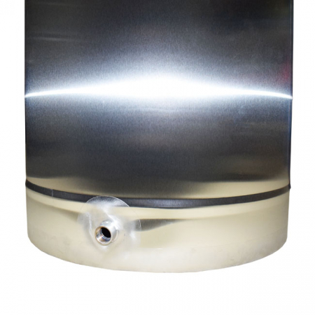 Butoi INOX cu capac flotant 180 L [4]