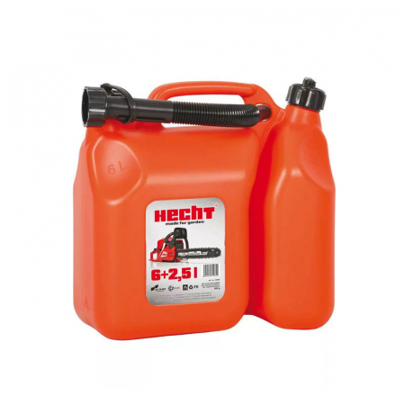 Aparate Uz Casnic - Canistra dubla Hecht k00085, 6 + 2.5 L, din plastic, pentru doua tipuri de combustibil